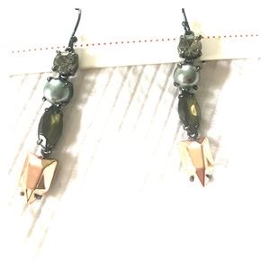 Stella & Dot Kahlo Linear Earrings